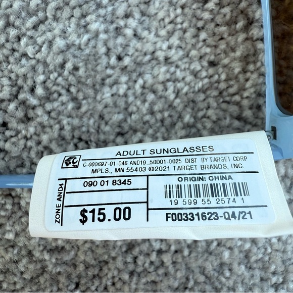 Brand NEW - A New Day - Sky Blue Fashion Sunglasses - 100% UV Protection - Picture 2 of 13